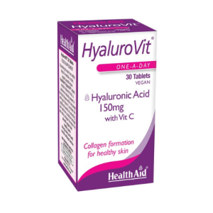 Health Aid Hyalurovit Hyaluronic Acid 150mg, 30tabs Health Aid Hyalurovit Hyaluronic Acid 150mg, 30tabs
