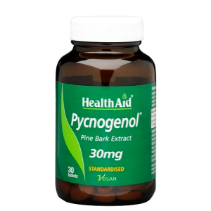 Health Aid PYCNOGENOL PINE BARK EXTRACT 30MG, 30 tablets