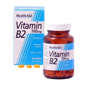 Health Aid Vitamin B2 Riboflavin One a Day, 60tabs Health Aid Vitamin B2 Riboflavin One a Day, 60tabs