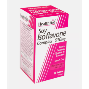 Health Aid Soya Isoflavone Complex 910mg, 60 Tablets Health Aid Soya Isoflavone Complex 910mg, 60 Tablets