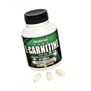 Health Aid L-carnitine 550mg & Vit B6, 30 tablets Health Aid L-carnitine 550mg & Vit B6, 30 tablets