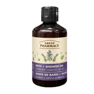 Green Pharmacy Bath and shower oil, rosemary and moroccan mint, 250ml Green Pharmacy Bath and shower oil, rosemary and moroccan mint, 250ml