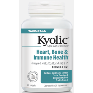 Kyolic 152 Heart, Bone, and Immune Health, 90 capsules Kyolic 152 Heart, Bone, and Immune Health, 90 capsules