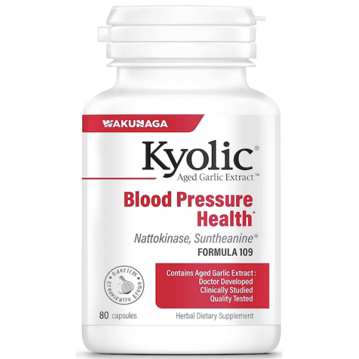 Kyolic 109 Blood Pressure Health, 80 capsules