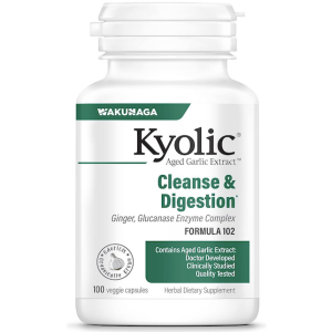Kyolic 102 Cleanse & Digestion ( Candida Cleanse And Digestion ), 100 capsules Kyolic 102 Cleanse & Digestion ( Candida Cleanse And Digestion ), 100 capsules