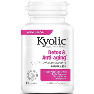 Kyolic 105 Detox & Anti-Aging, 100 capsules Kyolic 105 Detox & Anti-Aging, 100 capsules