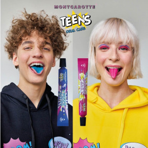 MONTCAROTTE TEENS MARKER TOOTHPASTE BUBBLE GUM, 30ml 