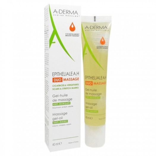 A-Derma Epitheliale A.H Duo Massage Gel for Scars & Stretch Marks, 40ml