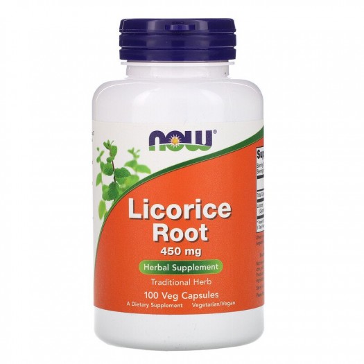Now Licorice Root 450mg, 100 capsules