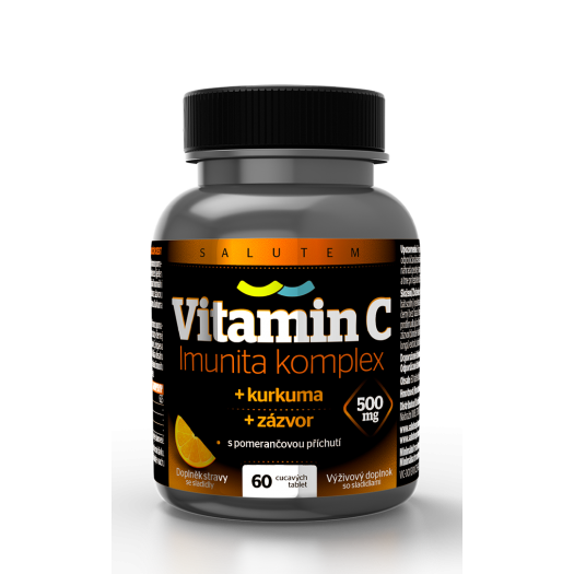 Salutem Vitamin C With Curcumin & Ginger 60 chewable tablets