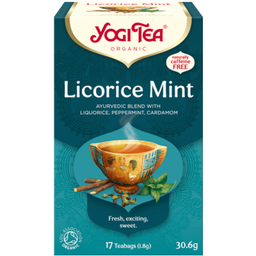 Yogi Licorice Mint, 20 tea bags 