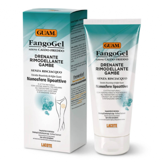 Guam Fangogel Foot gel with lipoactive nanospheres, 200 ml