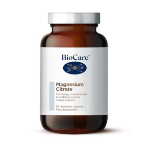 Biocare Magnesium Citrate, 90 Capsules Biocare Magnesium Citrate, 90 Capsules