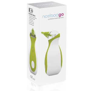 nosiboo Electric nasal aspirator Go - with battery - Green
