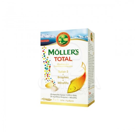 MOLLER'S TOTAL (28CAPS & 28TABS) 28 + 28