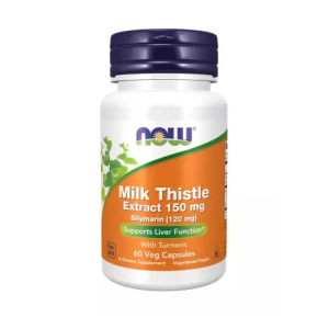 Now Milk Thistle Extract 150 mg Silymarin (120 mg), 60 Veg Capsules Now Milk Thistle Extract 150 mg Silymarin (120 mg), 60 Veg Capsules