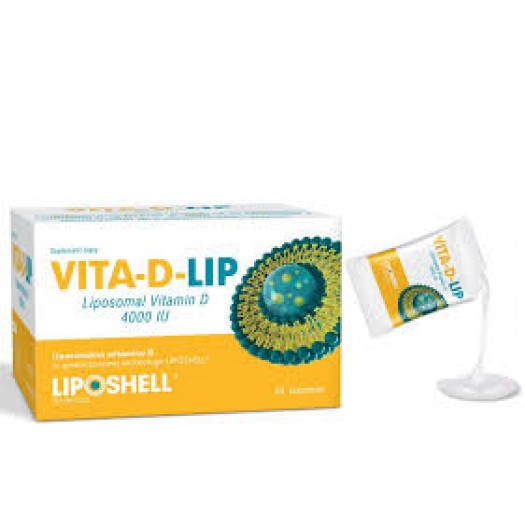 LIPOSHELL VITA-D-LIP 4000IU, 30 SACHETS