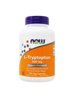 Now L-Tryptophan 500 mg - 120 Vegetarian Capsules