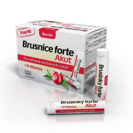 SALUTEM Cranberry forte acute 10 x 25 ml