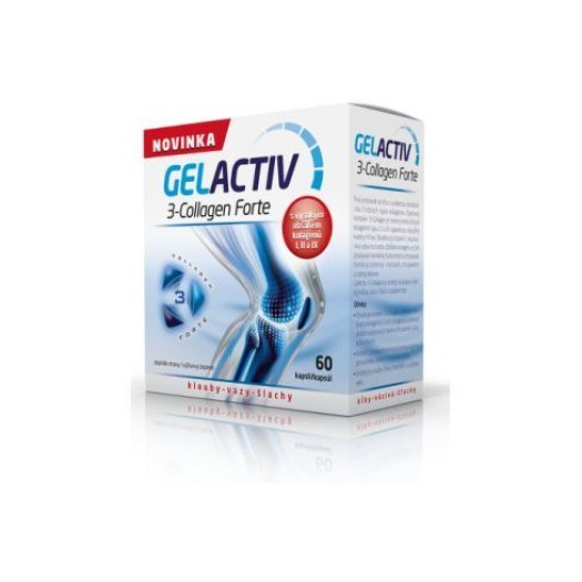 SALUTEM GelActiv 3-Collagen Forte 60 capsules