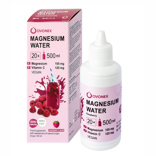 Ovonex Magnesium Water Rassberry, 100ml