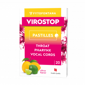 Virostop Pastilles Lemon, 20pcs Virostop Pastilles Lemon, 20pcs