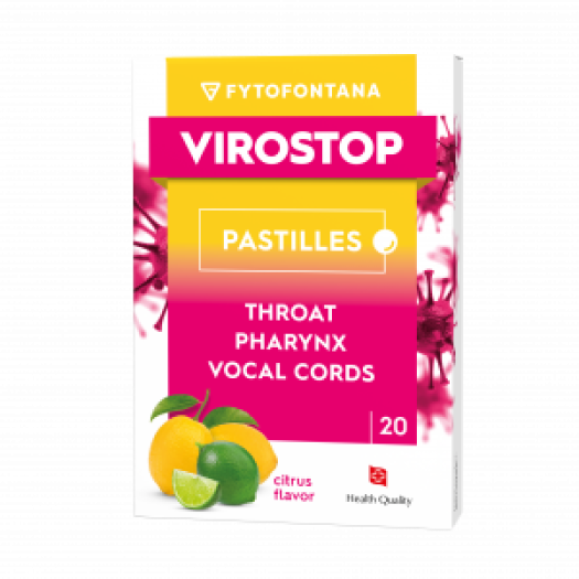 Virostop Pastilles Lemon, 20pcs