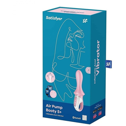 Satisfyer Air Pump Booty 5+ Pink 