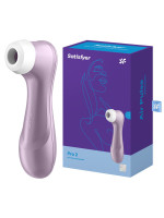 Satisfyer Pro2 Air Waves Clitoral Stimulator Suction Vibrator Toy, Purple