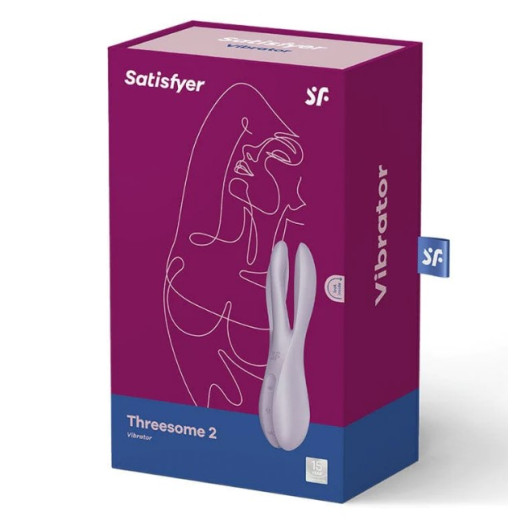 Satisfyer Threesome 2, Violet 