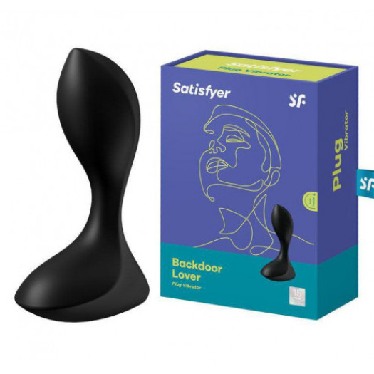 Satisfyer Backdoor Lover Black, Black