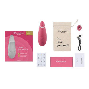 Womanizer Premium 2 Clitoral Stimulator, Pink 