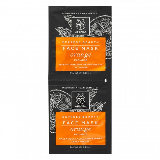 Api Express Beauty Face Mask orange, 2x8ml