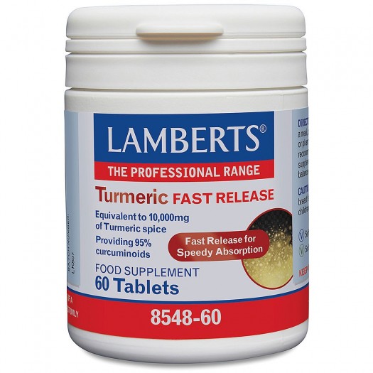 Lamberts Turmeric Fast Release, 60 Tablets