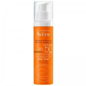 Avene Sun Anti-Aging Face Tinted Suncare SPF 50+, 50ml Avene Sun Anti-Aging Face Tinted Suncare SPF 50+, 50ml