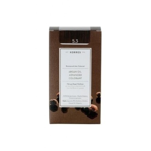 Korres 5,3 Golden Honey Light Brown, Hair Color