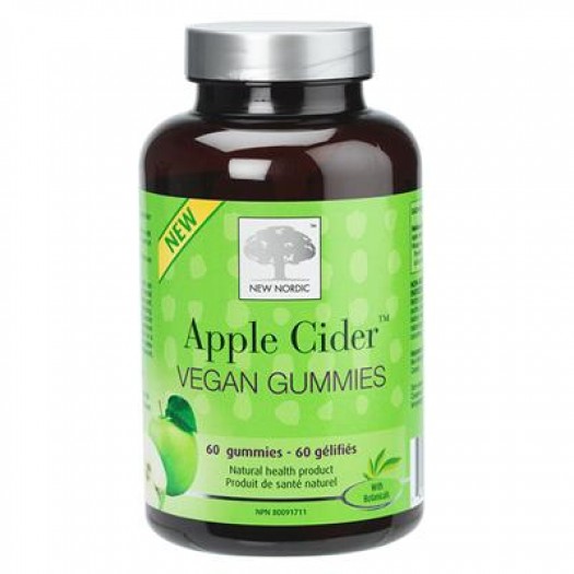 New Nordic Applie Cider, 60 Gummies