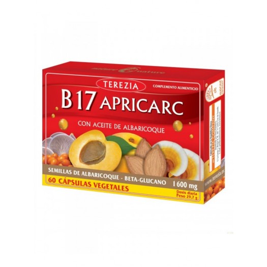Terezia Vitamin B17 APRICARC with apricot oil, 60 Capsules