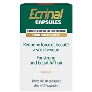 Ecrinal nutritional supplement for nails and hair, 30 Capsules Ecrinal nutritional supplement for nails and hair, 30 Capsules