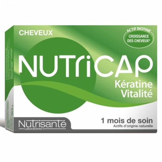 NUTRISANTE KERATIN VITALITY, 30 CAPSULES