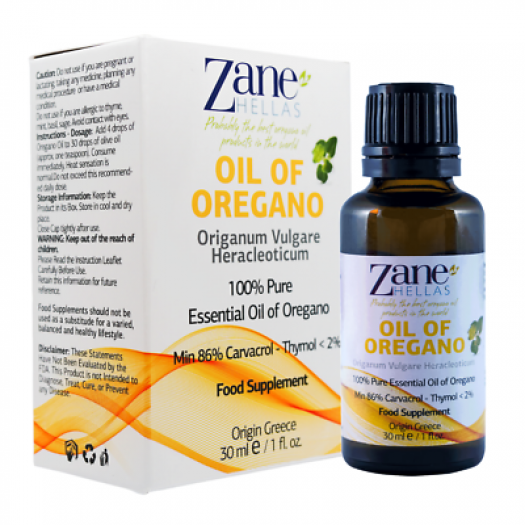 Zane Oregano Oil 100&, 30ml