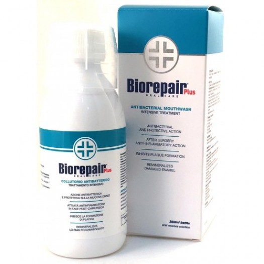 Biorepair Plus Antibacterial Mouthwash, 250ml