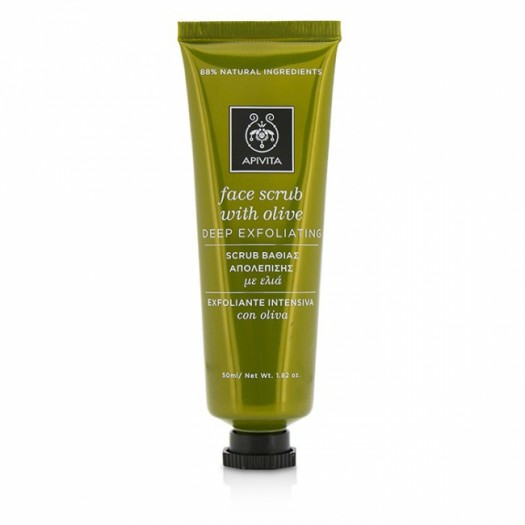 Apivita Face Scrub Deep Exfoliation Olive 