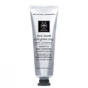 APIVITA FACE MASK Mask for Deep Cleansing with Green Clay, 50ml APIVITA FACE MASK Mask for Deep Cleansing with Green Clay, 50ml