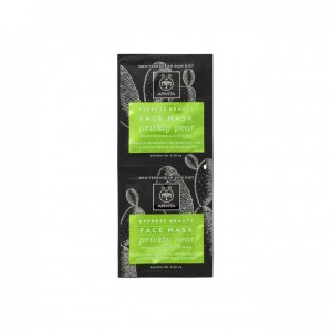 Apivita Express Beauty New Face Mask Prickly Pear 2x8ml Apivita Express Beauty New Face Mask Prickly Pear 2x8ml
