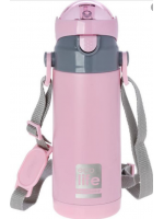 Eco life Metalic Thermos 400Ml - Pink 