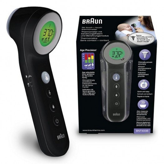 Braun Thermometer BNT400B, Black