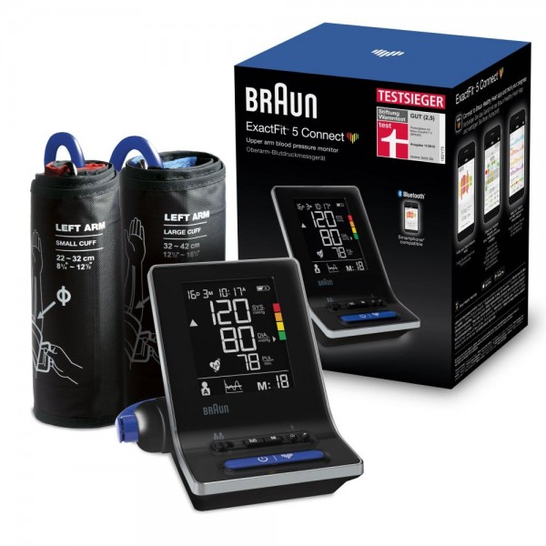 Braun BUA5000 Exact Fit One Automatic Upper Arm Blood Pressure Monitor