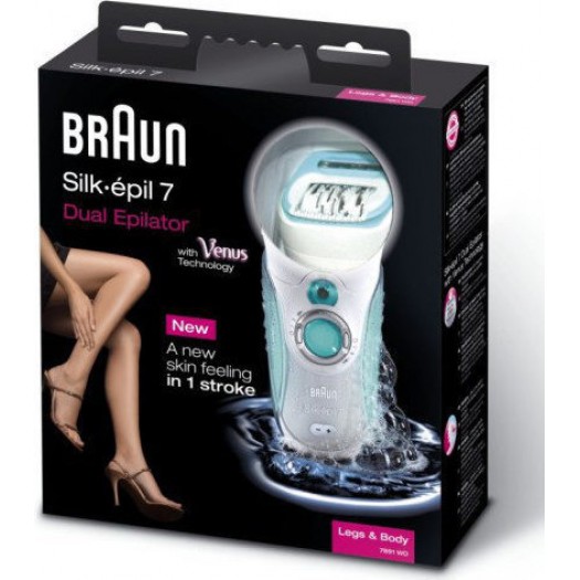  Braun 7891WD Silk-Epil 7 Dual Epilator 