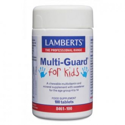 Lamberts Multy - Guard for Kids, 100 Chewable Tablets